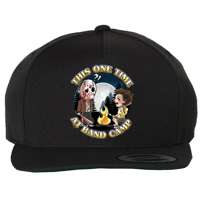 This One Time At Band Camp Wool Snapback Cap