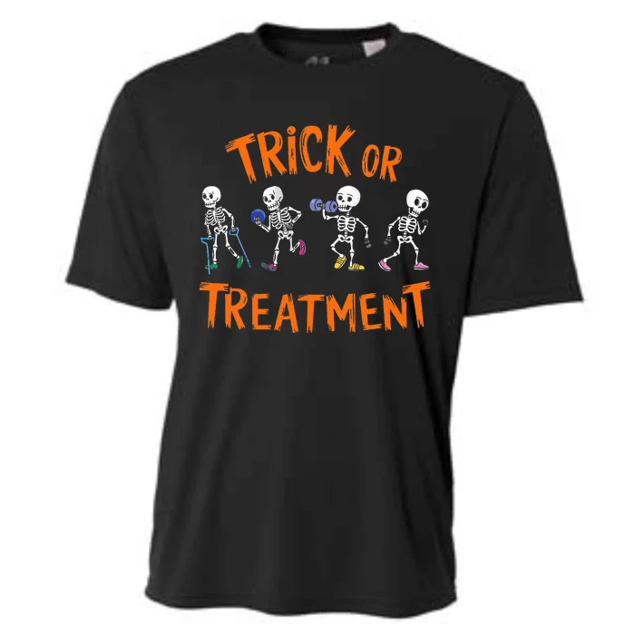 Trick Or Treatment Pt Physical Therapy Therapist Halloween Cooling Performance Crew T-Shirt