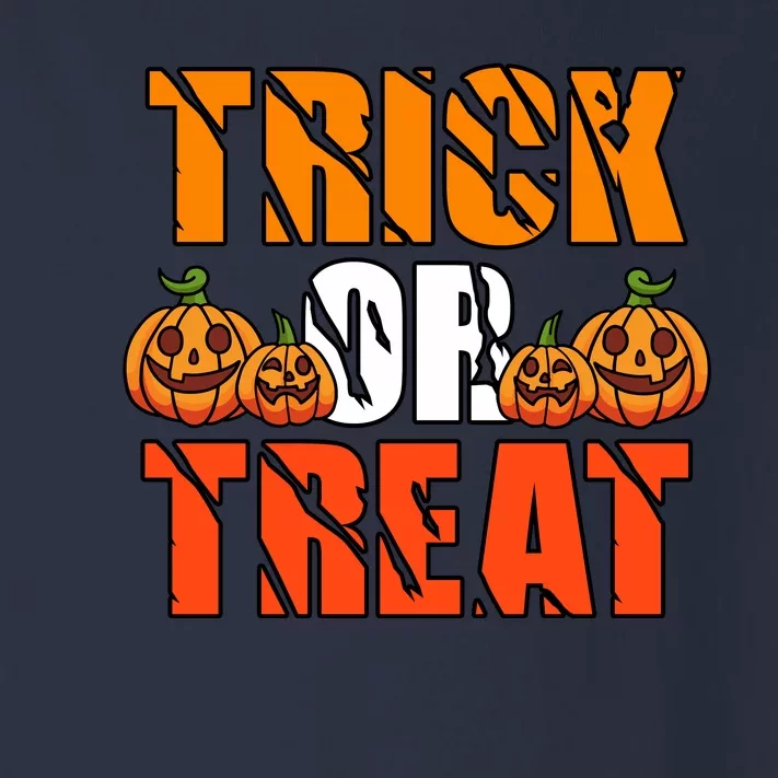 Trick Or Treat Halloween Festive Pumpkin Toddler Long Sleeve Shirt