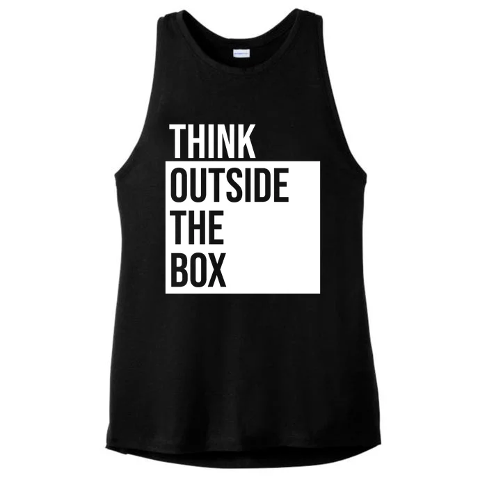 Think Outside The Box Ladies Tri-Blend Wicking Tank