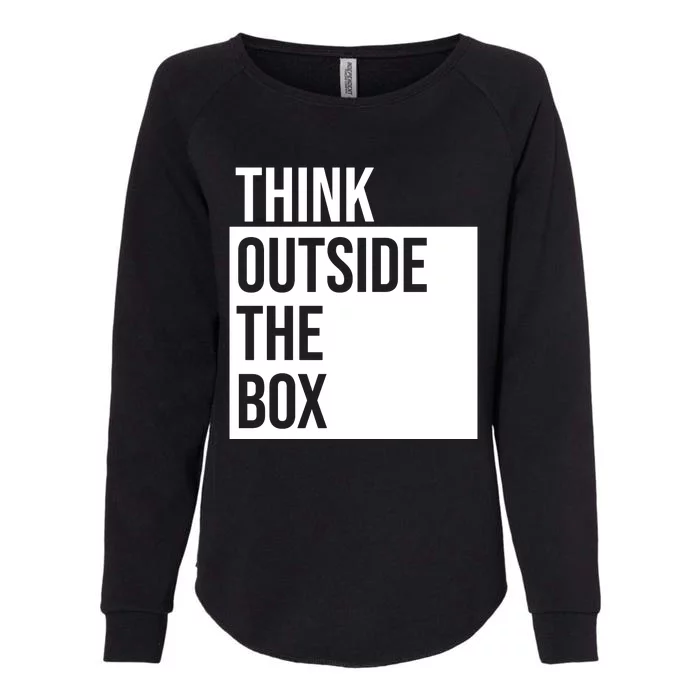 Think Outside The Box Womens California Wash Sweatshirt