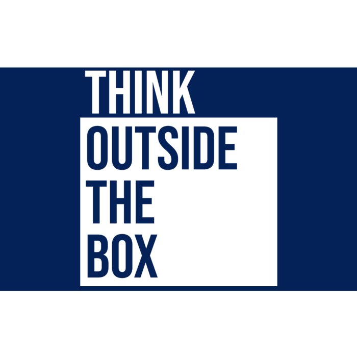 Think Outside The Box Bumper Sticker