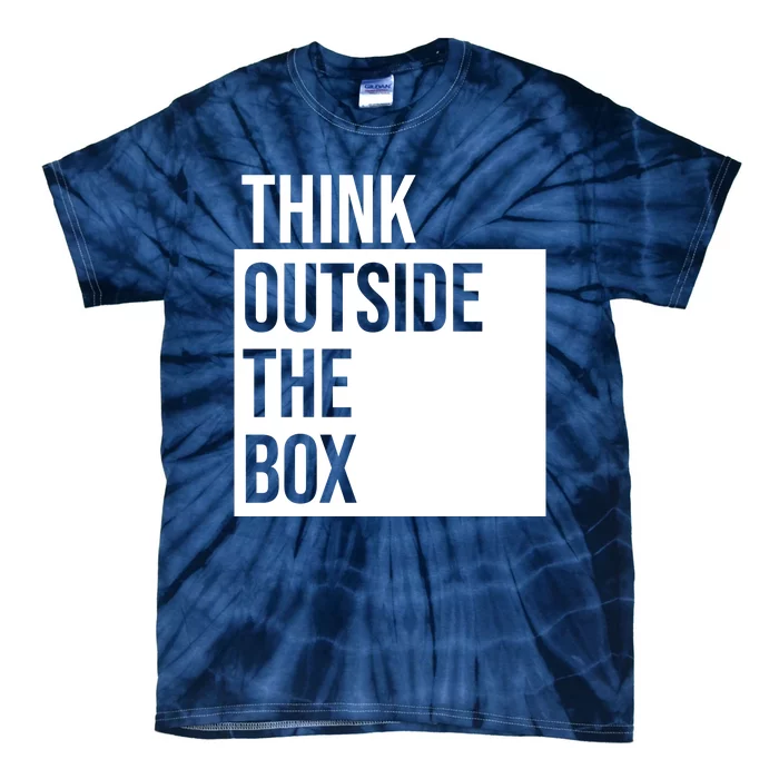 Think Outside The Box Tie-Dye T-Shirt