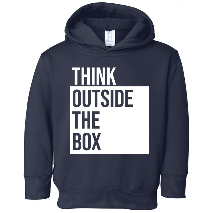 Think Outside The Box Toddler Hoodie