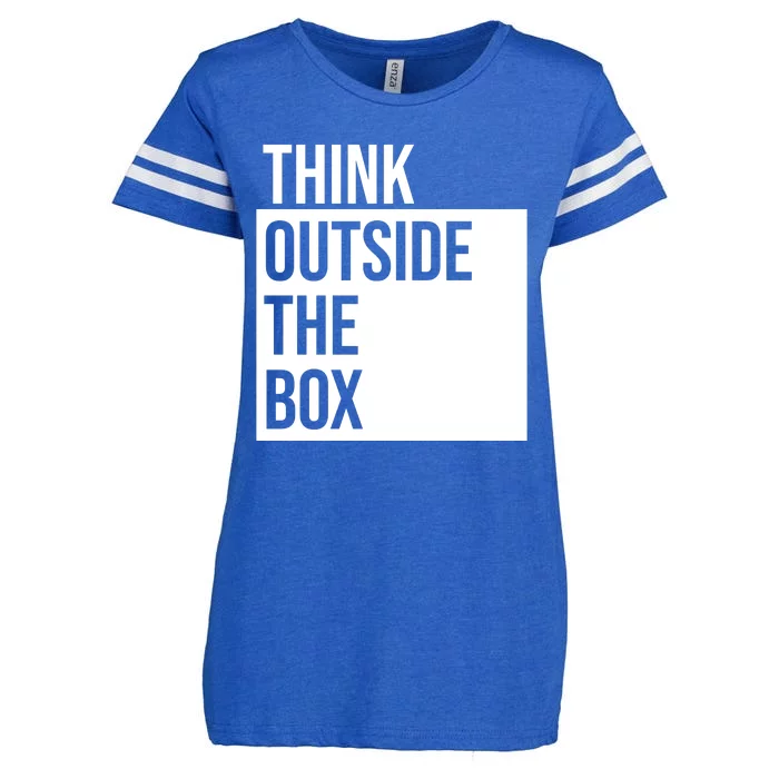 Think Outside The Box Enza Ladies Jersey Football T-Shirt