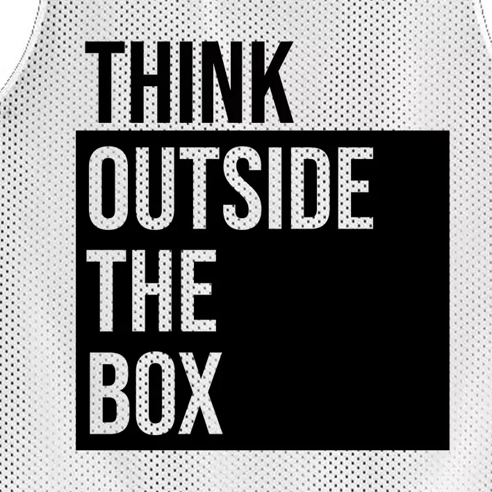 Think Outside The Box Mesh Reversible Basketball Jersey Tank