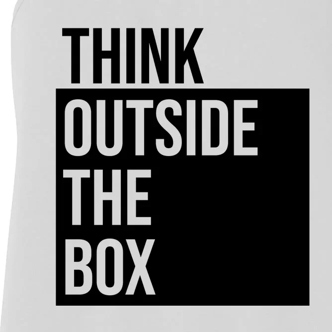 Think Outside The Box Women's Racerback Tank