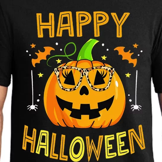 Trick Or Treat Halloween Pumpkin Happy Halloween 2022 Pajama Set