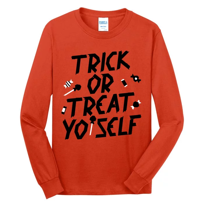 TRICK OR TREAT YO' SELF Tall Long Sleeve T-Shirt