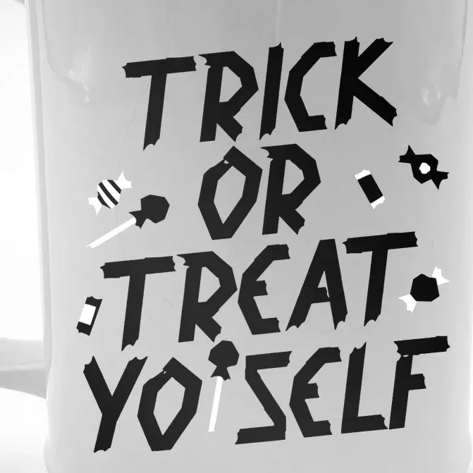 TRICK OR TREAT YO' SELF Front & Back Beer Stein