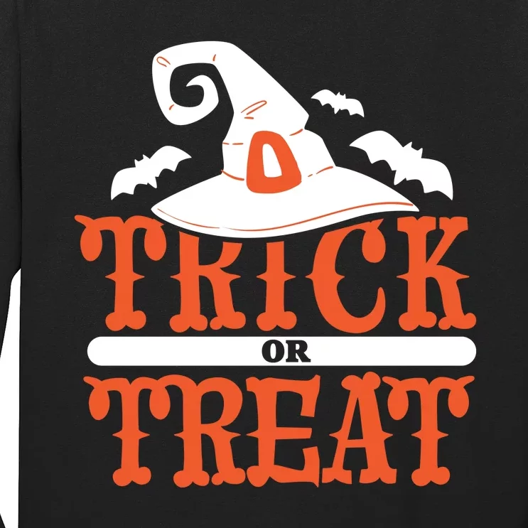 Trick Or Treat Halloween Witch Long Sleeve Shirt