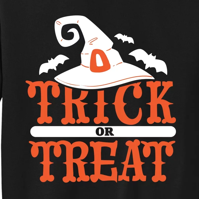 Trick Or Treat Halloween Witch Sweatshirt