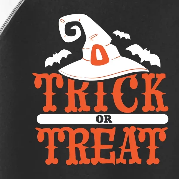 Trick Or Treat Halloween Witch Toddler Fine Jersey T-Shirt