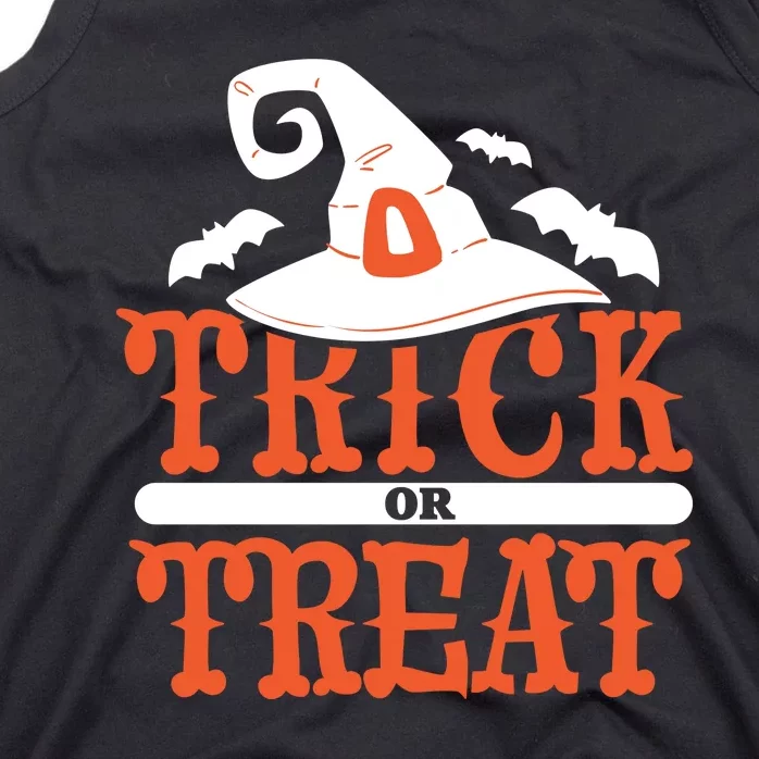 Trick Or Treat Halloween Witch Tank Top