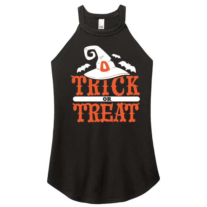 Trick Or Treat Halloween Witch Women’s Perfect Tri Rocker Tank