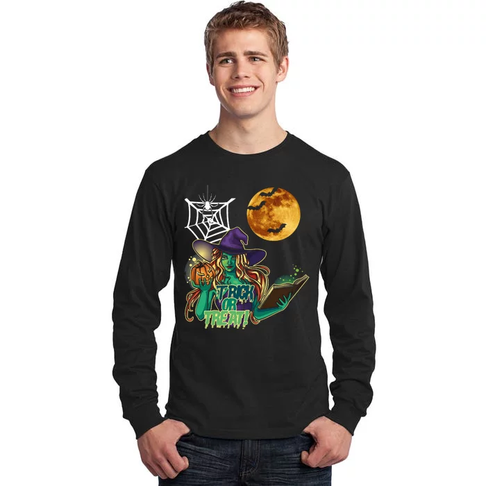 Trick Or Treat Tall Long Sleeve T-Shirt