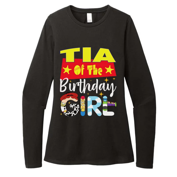 Tia Of The Birthday Girl Toy Familly Matching Story Womens CVC Long Sleeve Shirt