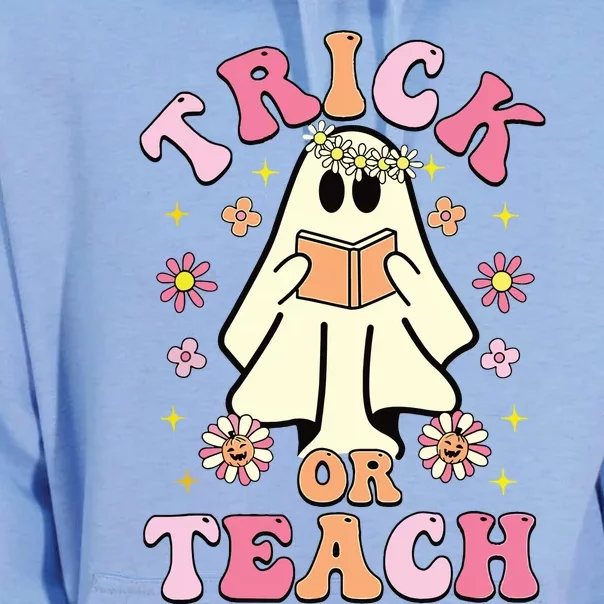 Trick Or Teach Funny Teacher Happy Halloween Costume Gifts Unisex Surf Hoodie