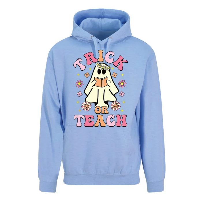 Trick Or Teach Funny Teacher Happy Halloween Costume Gifts Unisex Surf Hoodie