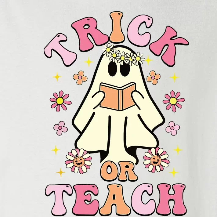 Trick Or Teach Funny Teacher Happy Halloween Costume Gifts Toddler Long Sleeve Shirt