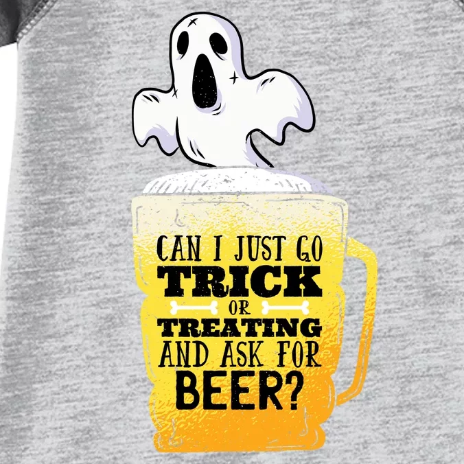 Trick Or Treating Beer Funny Infant Baby Jersey Bodysuit