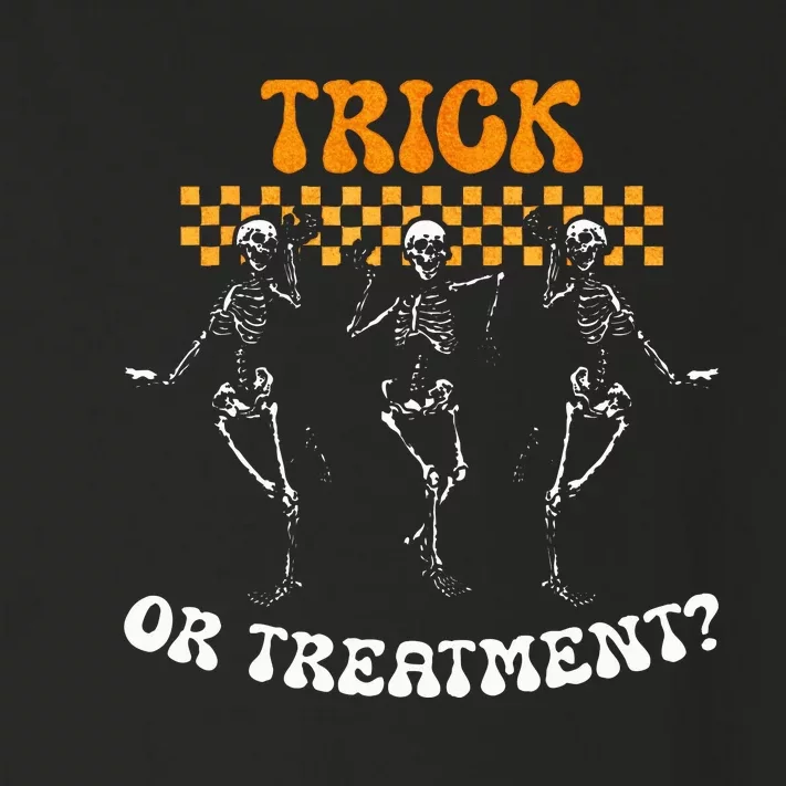 Trick Or Treatment Physical Therapy Skeleton PT Halloween Toddler Long Sleeve Shirt