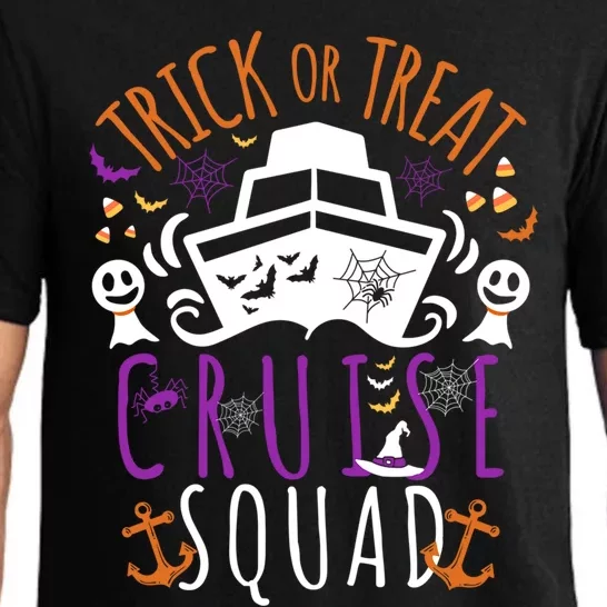 Trick Or Treat Cruise Squad Cruise Halloween Costume Adults Gift Pajama Set