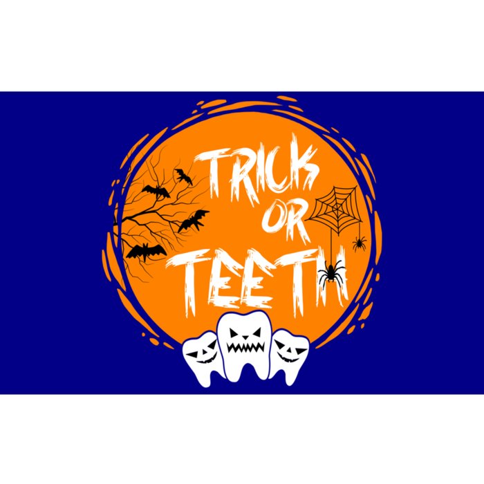 Trick Or Teeth Halloween Dentist Dental Hygienist Cool Gift Bumper Sticker