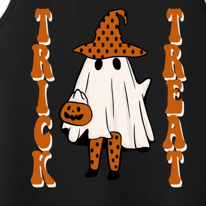 Trick Or Treat Festive Halloween Ghost Performance Tank