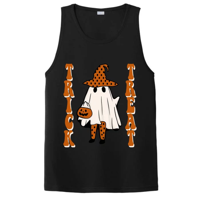 Trick Or Treat Festive Halloween Ghost Performance Tank