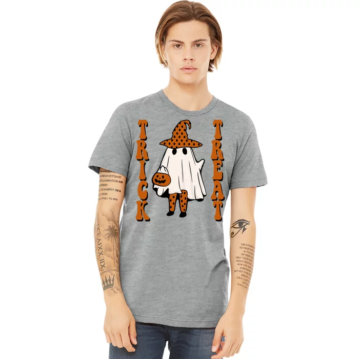 Trick Or Treat Festive Halloween Ghost Premium T-Shirt