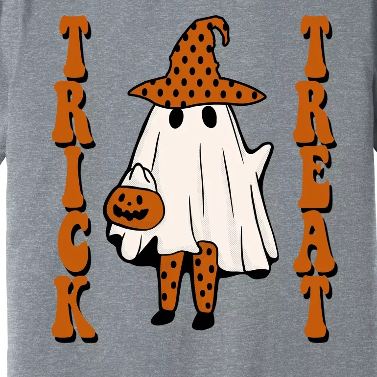 Trick Or Treat Festive Halloween Ghost Premium T-Shirt