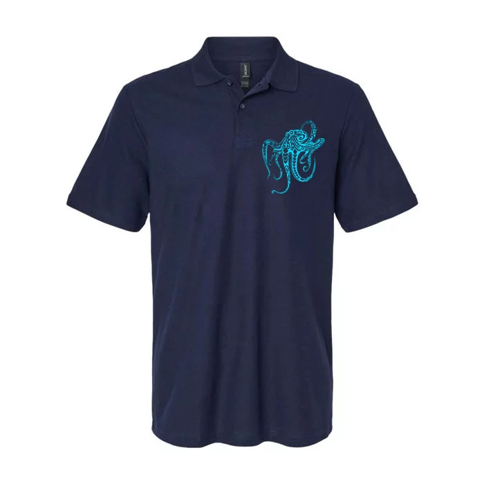 Tribal Octopus Softstyle Adult Sport Polo