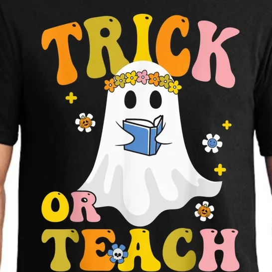 Trick or Teach Funny Halloween for Teachers Pajama Set