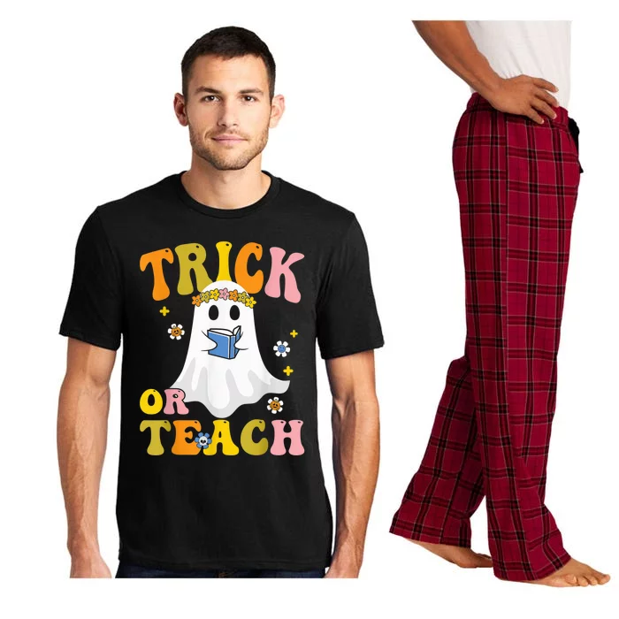 Trick or Teach Funny Halloween for Teachers Pajama Set