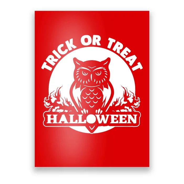 Trick Or Treat Halloween Poster