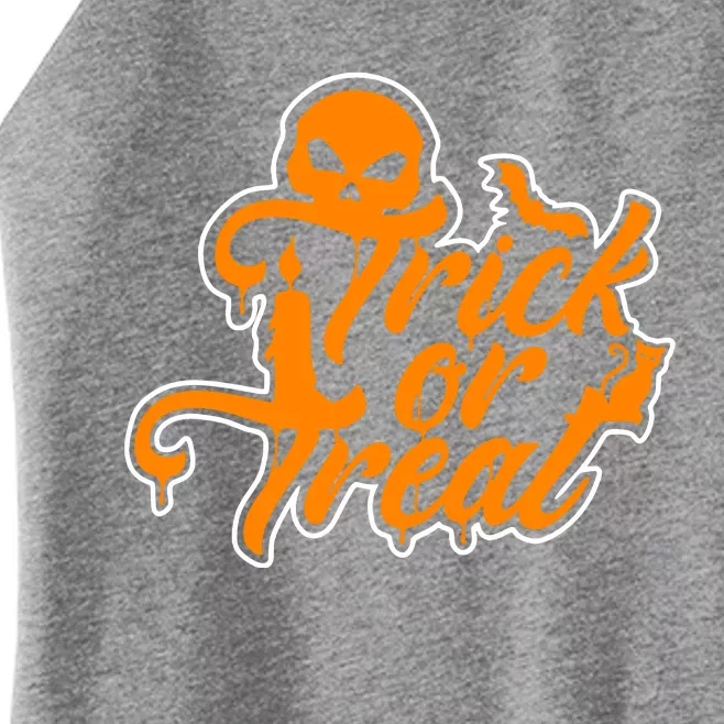 Trick Or Treat Women’s Perfect Tri Rocker Tank