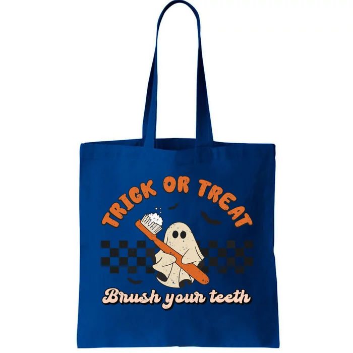 Trick Or Treat Brush Your Teeth Dentist Halloween Costume Great Gift Tote Bag