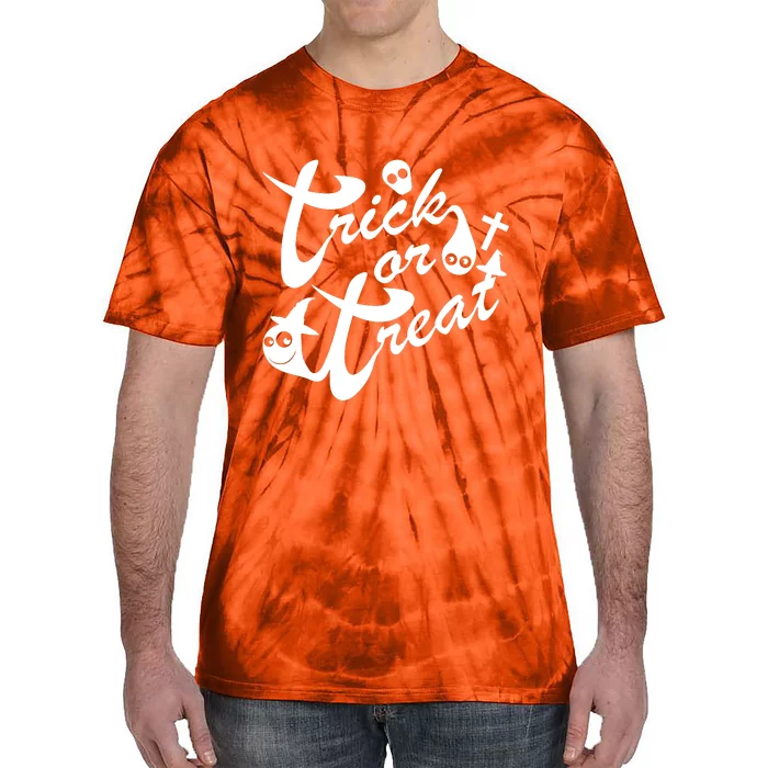 Trick Or Treat Tie-Dye T-Shirt