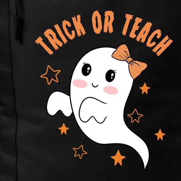 Trick Or Teach Cute Halloween Teacher Daily Commute Backpack