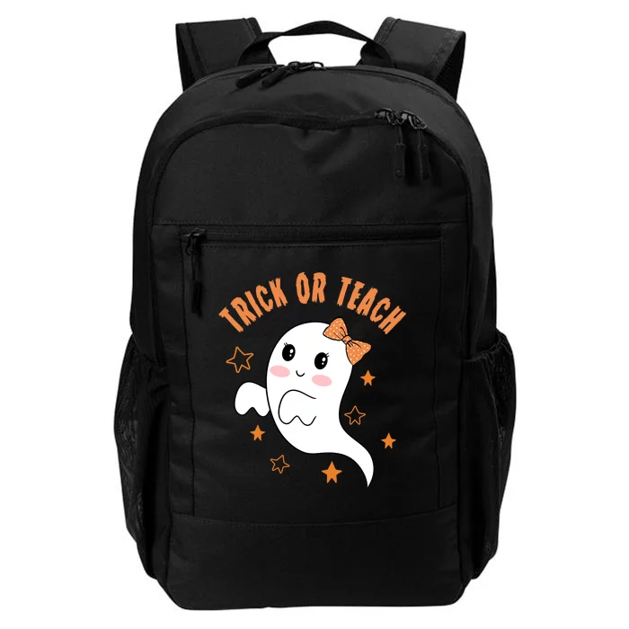 Trick Or Teach Cute Halloween Teacher Daily Commute Backpack