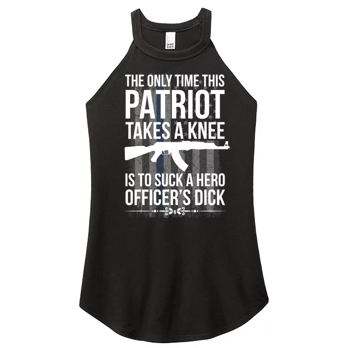 The only time this patriot takes a knee is to suck a hero Women’s Perfect Tri Rocker Tank