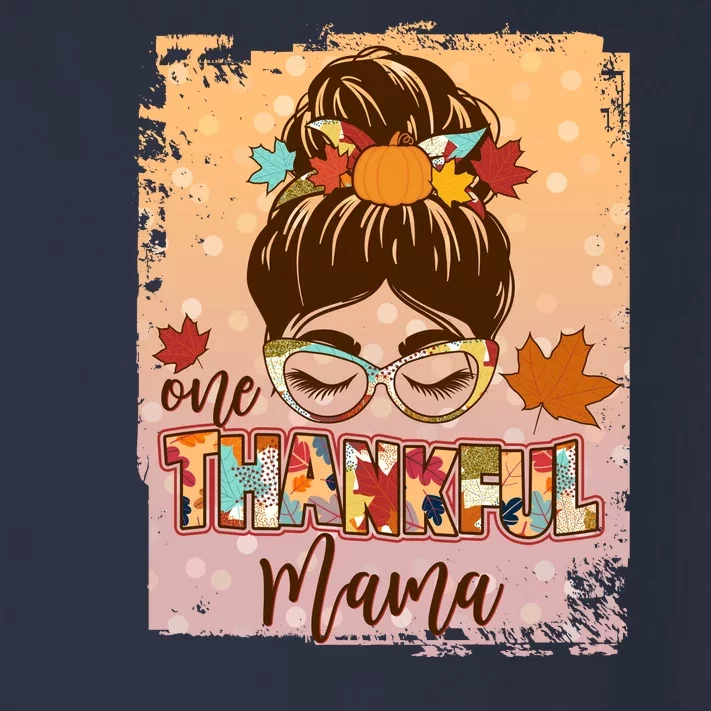 Thanksgiving One Thankful Mama Toddler Long Sleeve Shirt