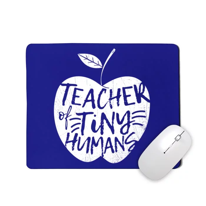 Teacher Of Tiny Hu Funny Preschool Kindergarten Teacher Gift Mousepad