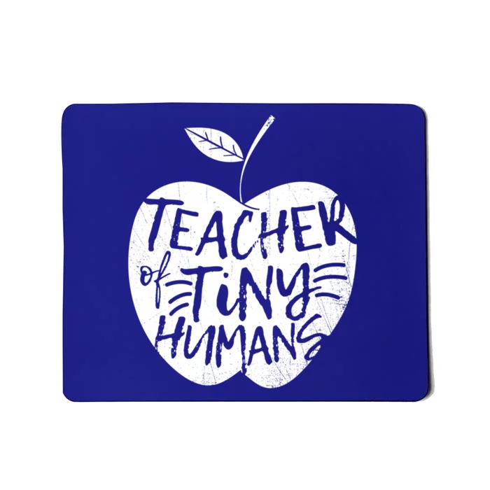 Teacher Of Tiny Hu Funny Preschool Kindergarten Teacher Gift Mousepad