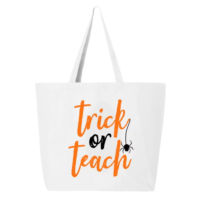 Trick Or Teach Teacher Halloween Design 25L Jumbo Tote