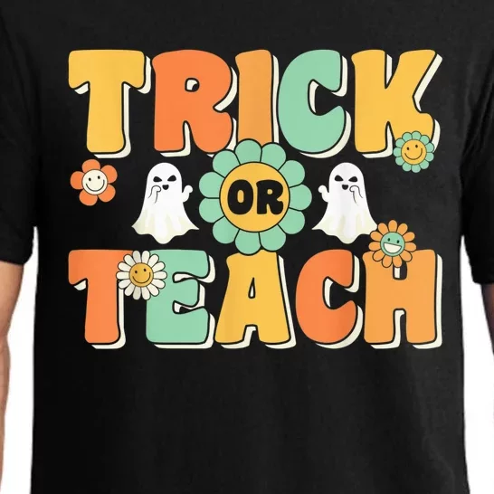 Trick or Teach Funny Halloween for Teachers Pajama Set