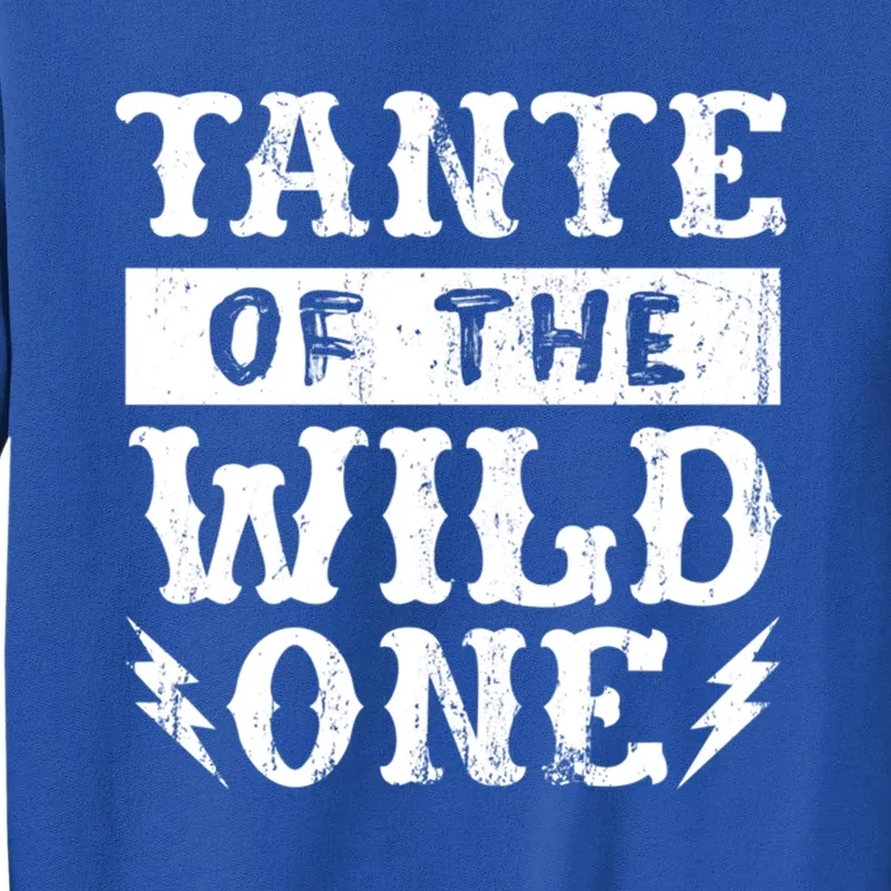 Tante Of The Wild One Greatgiftaunt Grand Aunt Gift Sweatshirt