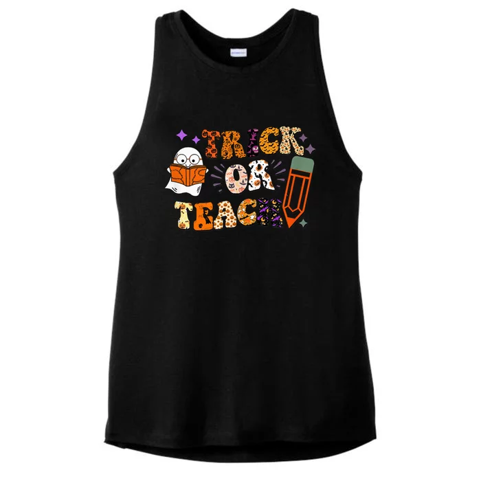 Trick or Teach Ladies Tri-Blend Wicking Tank