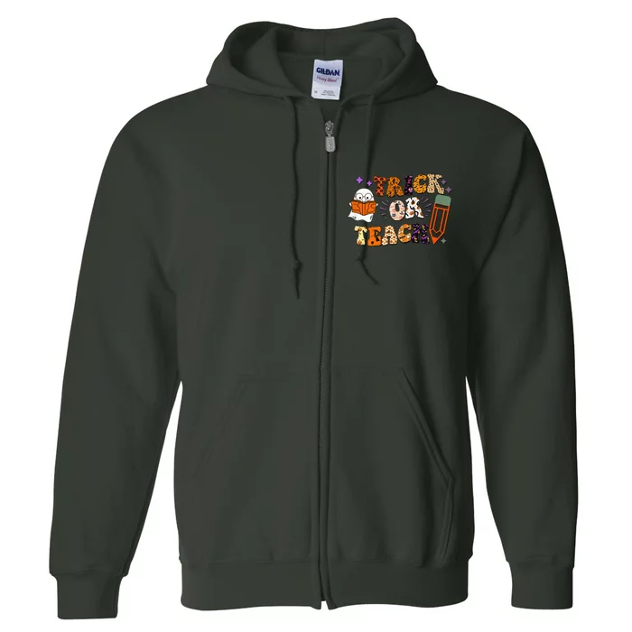 Trick or Teach Full Zip Hoodie